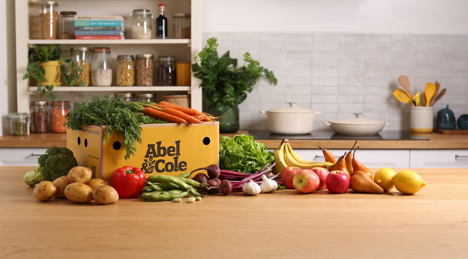 50% off your first Fruit & Veg box and 40% off next three at Abel and Cole
